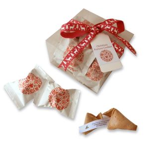 christmas fortune cookies