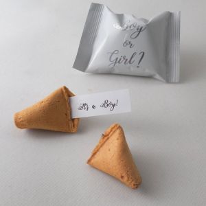 gender reveal fortune cookies
