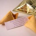 personalised wedding fortune cookies